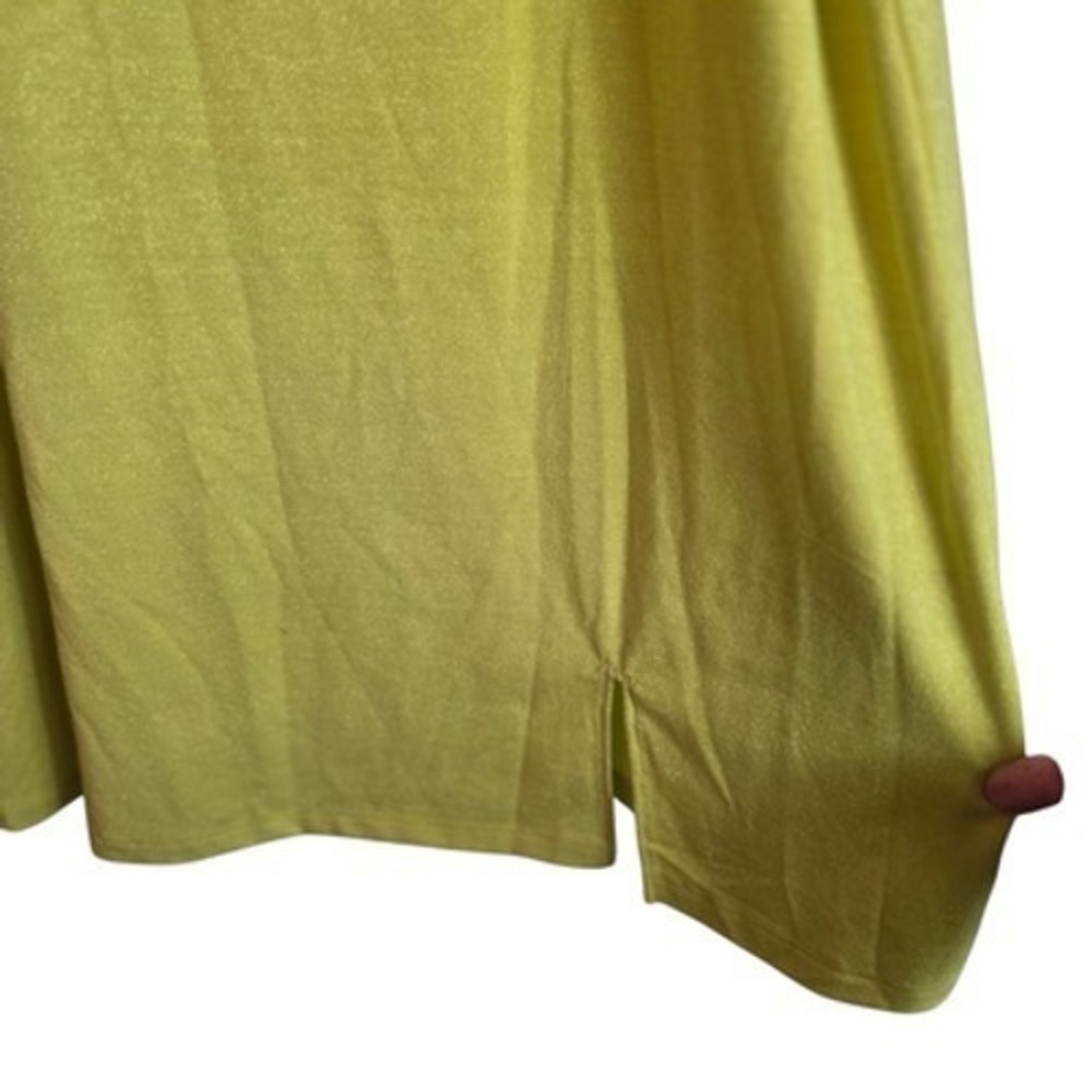INC International Concepts Intimates Green Shimmer Robe & Cami Set Size 2pc - Picture 6 of 16